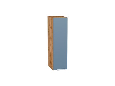 Шкаф верхний бутылочница Фьюжн Дуб Вотан, Silky Blue, 720, 200 В*Ш*Г 716*200*320, фасад МДФ  Silky Blue, корпус  Дуб Вотан ms2510VVT_60606
