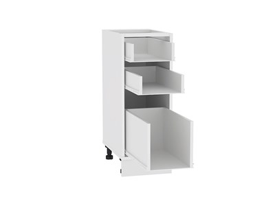 Каркас нижнего шкафа с 3-мя ящиками Н 303 Белый В*Ш*Г 816*300*462 ms2510VVT_084-0053 (29745)