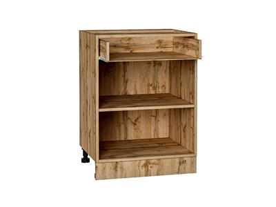 Каркас нижнего шкафа с одним ящиком Н 601М Дуб Вотан В*Ш*Г 816*600*462 ms2510VVT_084-0264 (60542)