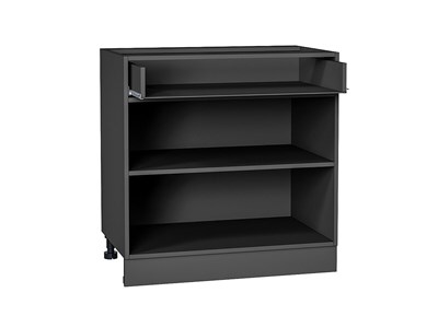 Каркас нижнего шкафа с одним ящиком Н 801М Graphite В*Ш*Г 816*800*462 ms2510VVT_084-0967 (54154)