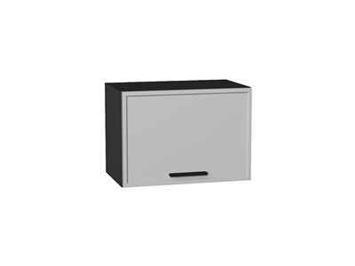 Шкаф верхний горизонтальный Фрейм Graphite, Grey Silk, 360, 500 В*Ш*Г 358*500*324, фасад МДФ  Grey Silk, корпус  Graphite ms2510VVT_68892