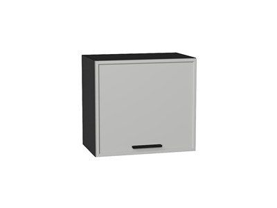 Шкаф верхний горизонтальный Фрейм Graphite, Grey Silk, 460, 500 В*Ш*Г 458*500*324, фасад МДФ  Grey Silk, корпус  Graphite ms2510VVT_71686