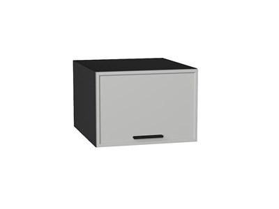 Шкаф верхний горизонтальный глубокий Фрейм Graphite, Grey Silk, 500 В*Ш*Г 358*500*580, фасад МДФ  Grey Silk, корпус  Graphite ms2510VVT_68877