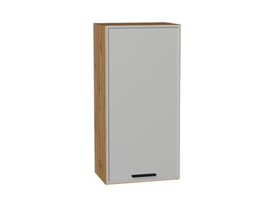 Шкаф верхний с 1-ой дверцей Фрейм Дуб Вотан, Grey Silk, 920, 450 В*Ш*Г 920*450*324, фасад МДФ  Grey Silk, корпус  Дуб Вотан ms2510VVT_68936