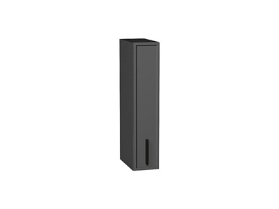 Шкаф верхний бутылочница Фрейм Graphite, Stormy Silk, 150 В*Ш*Г 716*150*324, фасад МДФ  Stormy Silk, корпус  Graphite ms2510VVT_68862