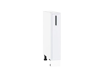 Шкаф нижний бутылочница Фрейм Белый, White Silk, 150 В*Ш*Г 816*150*484, фасад МДФ  White Silk, корпус  Белый ms2510VVT_66922