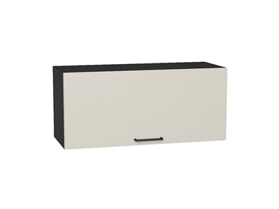 Шкаф верхний горизонтальный Флэт Graphite, Cashmere In 2S, 360, 800 В*Ш*Г 358*800*318, фасад ЛДСП  Cashmere In 2S, корпус  Graphite ms2510VVT_55747