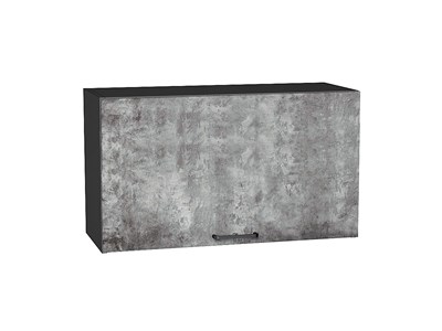 Шкаф верхний горизонтальный Флэт Graphite, Temple Stone 2S, 460, 800 В*Ш*Г 458*800*318, фасад ЛДСП  Temple Stone 2S, корпус  Graphite ms2510VVT_57186