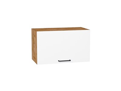 Шкаф верхний горизонтальный Флэт Дуб Вотан, White In 2S, 360, 600 В*Ш*Г 358*600*318, фасад ЛДСП  White In 2S, корпус  Дуб Вотан ms2510VVT_62372
