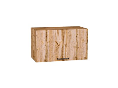 Шкаф верхний горизонтальный Флэт Дуб Вотан, Wotan Oak 2S, 360, 600 В*Ш*Г 358*600*318, фасад ЛДСП  Wotan Oak 2S, корпус  Дуб Вотан ms2510VVT_62387