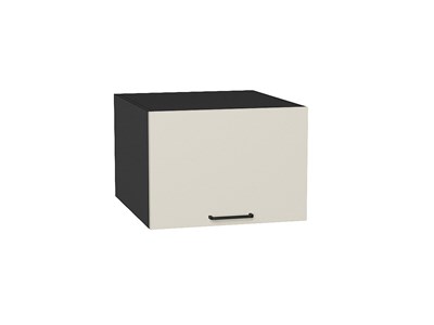 Шкаф верхний горизонтальный глубокий Флэт Graphite, Cashmere In 2S, 500 В*Ш*Г 358*500*574, фасад ЛДСП  Cashmere In 2S, корпус  Graphite ms2510VVT_55739