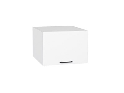 Шкаф верхний горизонтальный глубокий Флэт Белый, White In 2S, 500 В*Ш*Г 358*500*574, фасад ЛДСП  White In 2S, корпус  Белый ms2510VVT_55627