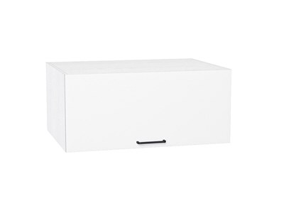 Шкаф верхний горизонтальный глубокий Флэт Белый, White In 2S, 800 В*Ш*Г 358*800*574, фасад ЛДСП  White In 2S, корпус  Белый ms2510VVT_55626