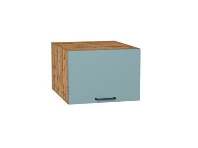 Шкаф верхний горизонтальный глубокий Флэт Дуб Вотан, Grey-green In 2S, 500 В*Ш*Г 358*500*574, фасад ЛДСП  Grey-green In 2S, корпус  Дуб Вотан ms2510VVT_62348