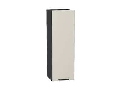 Шкаф верхний с 1-ой дверцей Флэт Graphite, Cashmere In 2S, 920, 300 В*Ш*Г 920*300*318, фасад ЛДСП  Cashmere In 2S, корпус  Graphite ms2510VVT_55768