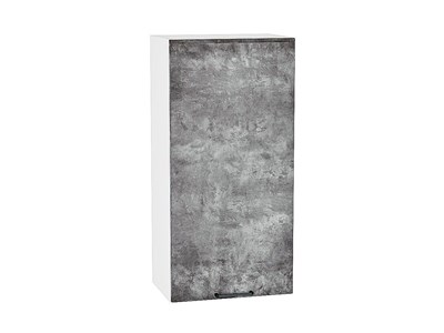 Шкаф верхний с 1-ой дверцей Флэт Белый, Temple Stone 2S, 920, 500 В*Ш*Г 920*500*318, фасад ЛДСП  Temple Stone 2S, корпус  Белый ms2510VVT_52624