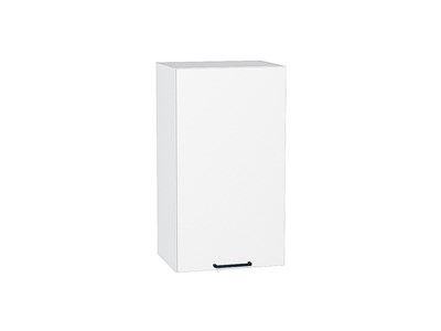 Шкаф верхний с 1-ой дверцей Флэт Белый, White In 2S, 720, 400 В*Ш*Г 716*400*318, фасад ЛДСП  White In 2S, корпус  Белый ms2510VVT_55641