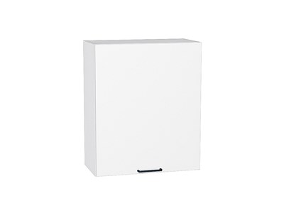 Шкаф верхний с 1-ой дверцей Флэт Белый, White In 2S, 720, 600 В*Ш*Г 716*600*318, фасад ЛДСП  White In 2S, корпус  Белый ms2510VVT_55644