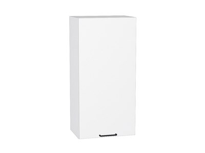 Шкаф верхний с 1-ой дверцей Флэт Белый, White In 2S, 920, 450 В*Ш*Г 920*450*318, фасад ЛДСП  White In 2S, корпус  Белый ms2510VVT_55647