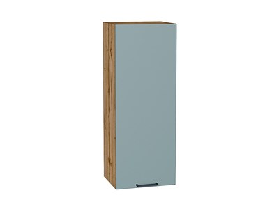 Шкаф верхний с 1-ой дверцей Флэт Дуб Вотан, Grey-green In 2S, 920, 350 В*Ш*Г 920*350*318, фасад ЛДСП  Grey-green In 2S, корпус  Дуб Вотан ms2510VVT_65162