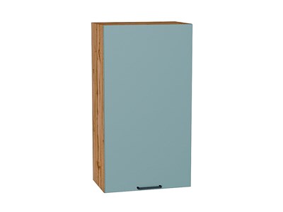 Шкаф верхний с 1-ой дверцей Флэт Дуб Вотан, Grey-green In 2S, 920, 500 В*Ш*Г 920*500*318, фасад ЛДСП  Grey-green In 2S, корпус  Дуб Вотан ms2510VVT_62438