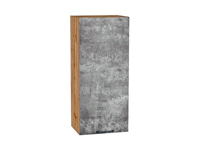 Шкаф верхний с 1-ой дверцей Флэт Дуб Вотан, Temple Stone 2S, 920, 400 В*Ш*Г 920*400*318, фасад ЛДСП  Temple Stone 2S, корпус  Дуб Вотан ms2510VVT_62454