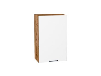 Шкаф верхний с 1-ой дверцей Флэт Дуб Вотан, White In 2S, 720, 450 В*Ш*Г 716*450*318, фасад ЛДСП  White In 2S, корпус  Дуб Вотан ms2510VVT_62414