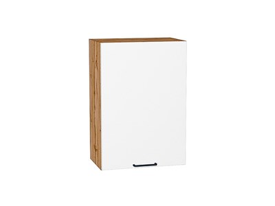 Шкаф верхний с 1-ой дверцей Флэт Дуб Вотан, White In 2S, 720, 500 В*Ш*Г 716*500*318, фасад ЛДСП  White In 2S, корпус  Дуб Вотан ms2510VVT_62415
