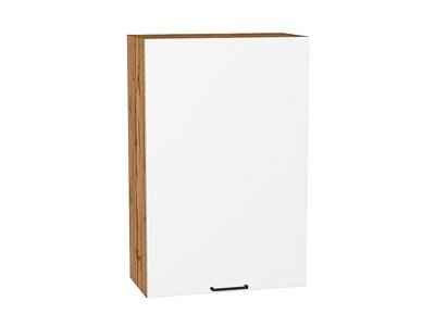 Шкаф верхний с 1-ой дверцей Флэт Дуб Вотан, White In 2S, 920, 600 В*Ш*Г 920*600*318, фасад ЛДСП  White In 2S, корпус  Дуб Вотан ms2510VVT_62421