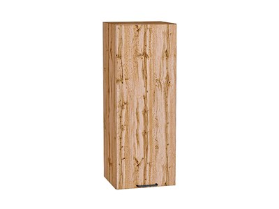 Шкаф верхний с 1-ой дверцей Флэт Дуб Вотан, Wotan Oak 2S, 920, 350 В*Ш*Г 920*350*318, фасад ЛДСП  Wotan Oak 2S, корпус  Дуб Вотан ms2510VVT_65168