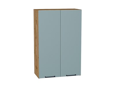 Шкаф верхний с 2-мя дверцами Флэт Дуб Вотан, Grey-green In 2S, 920, 600 В*Ш*Г 920*600*318, фасад ЛДСП  Grey-green In 2S, корпус  Дуб Вотан ms2510VVT_62476