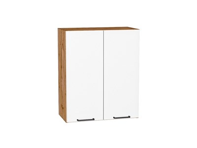 Шкаф верхний с 2-мя дверцами Флэт Дуб Вотан, White In 2S, 720, 600 В*Ш*Г 716*600*318, фасад ЛДСП  White In 2S, корпус  Дуб Вотан ms2510VVT_62463