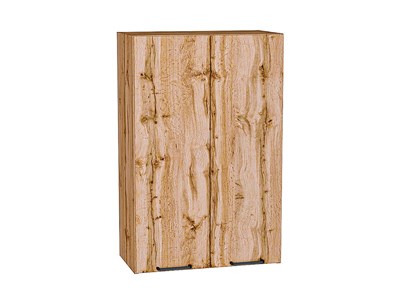 Шкаф верхний с 2-мя дверцами Флэт Дуб Вотан, Wotan Oak 2S, 920, 600 В*Ш*Г 920*600*318, фасад ЛДСП  Wotan Oak 2S, корпус  Дуб Вотан ms2510VVT_62479