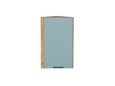 Шкаф верхний торцевой Флэт Дуб Вотан, Grey-green In 2S, 720 В*Ш*Г 716*300*306, фасад ЛДСП  Grey-green In 2S, корпус  Дуб Вотан ms2510VVT_62298