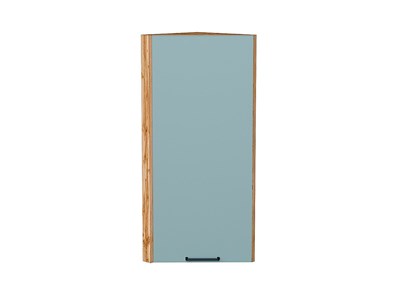 Шкаф верхний торцевой Флэт Дуб Вотан, Grey-green In 2S, 920 В*Ш*Г 920*300*306, фасад ЛДСП  Grey-green In 2S, корпус  Дуб Вотан ms2510VVT_62338