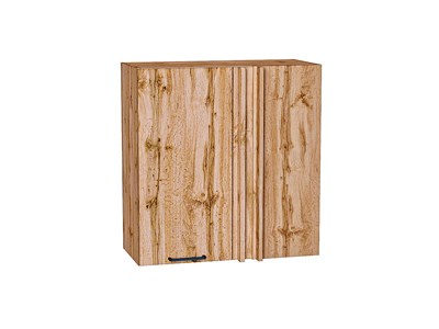 Шкаф верхний прямой угловой Флэт Дуб Вотан, Wotan Oak 2S, 720 В*Ш*Г 716*700*345, фасад ЛДСП  Wotan Oak 2S, корпус  Дуб Вотан ms2510VVT_62403