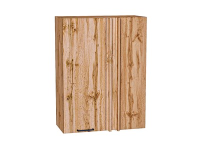 Шкаф верхний прямой угловой Флэт Дуб Вотан, Wotan Oak 2S, 920 В*Ш*Г 920*700*345, фасад ЛДСП  Wotan Oak 2S, корпус  Дуб Вотан ms2510VVT_62404