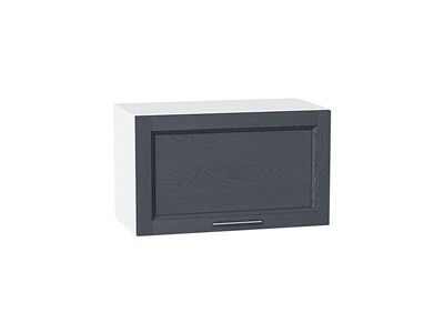 Шкаф верхний горизонтальный Сканди Белый, Graphite Softwood, 600 В*Ш*Г 358*600*320, фасад МДФ  Graphite Softwood, корпус  Белый ms2510VVT_41182