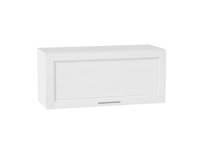 Шкаф верхний горизонтальный Сканди Белый, White Softwood, 800 В*Ш*Г 358*800*320, фасад МДФ  White Softwood, корпус  Белый ms2510VVT_56145