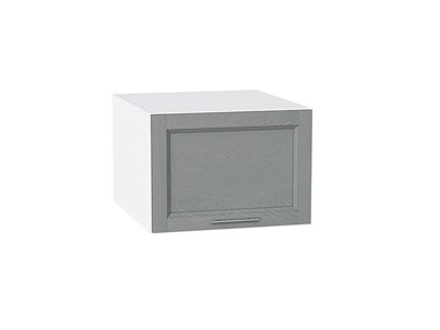Шкаф верхний горизонтальный глубокий Сканди Белый, Grey Softwood, 500 В*Ш*Г 358*500*576, фасад МДФ  Grey Softwood, корпус  Белый ms2510VVT_45318