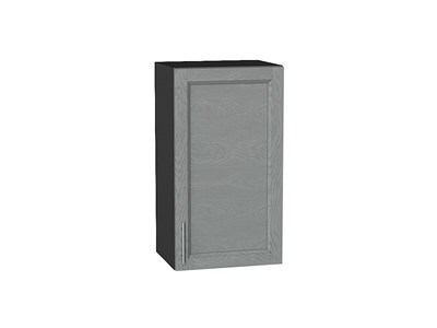 Шкаф верхний с 1-ой дверцей Сканди Graphite, Grey Softwood, 720, 400 В*Ш*Г 716*400*320, фасад МДФ  Grey Softwood, корпус  Graphite ms2510VVT_41328