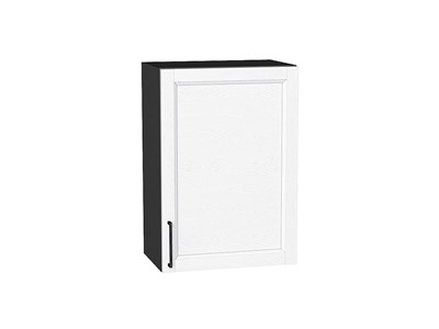 Шкаф верхний с 1-ой дверцей Сканди Graphite, White Silkwood, 720, 500 В*Ш*Г 716*500*320, фасад МДФ  White Silkwood, корпус  Graphite ms2510VVT_70184