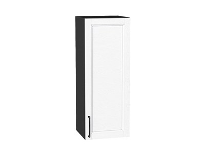 Шкаф верхний с 1-ой дверцей Сканди Graphite, White Silkwood, 920, 350 В*Ш*Г 920*350*320, фасад МДФ  White Silkwood, корпус  Graphite ms2510VVT_70199