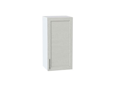 Шкаф верхний с 1-ой дверцей Сканди Белый, Cappuccino Softwood, 720, 350 В*Ш*Г 716*350*320, фасад МДФ  Cappuccino Softwood, корпус  Белый ms2510VVT_65198