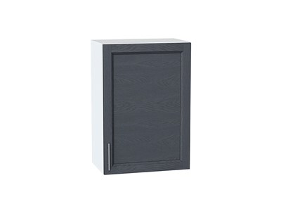 Шкаф верхний с 1-ой дверцей Сканди Белый, Graphite Softwood, 720, 500 В*Ш*Г 716*500*320, фасад МДФ  Graphite Softwood, корпус  Белый ms2510VVT_41347