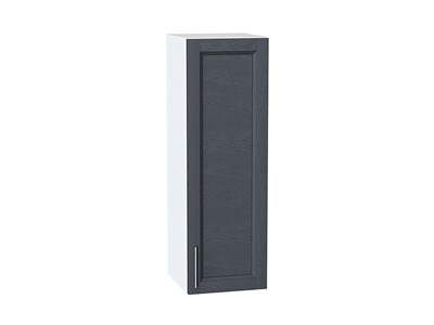 Шкаф верхний с 1-ой дверцей Сканди Белый, Graphite Softwood, 920, 300 В*Ш*Г 920*300*320, фасад МДФ  Graphite Softwood, корпус  Белый ms2510VVT_41369