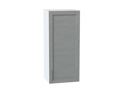 Шкаф верхний с 1-ой дверцей Сканди Белый, Grey Softwood, 920, 400 В*Ш*Г 920*400*320, фасад МДФ  Grey Softwood, корпус  Белый ms2510VVT_41382