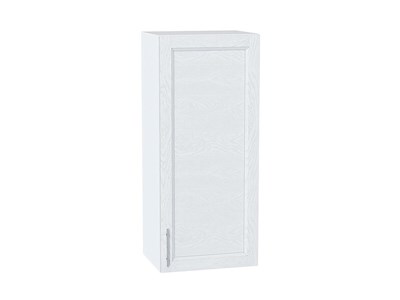 Шкаф верхний с 1-ой дверцей Сканди Белый, White Softwood, 920, 400 В*Ш*Г 920*400*320, фасад МДФ  White Softwood, корпус  Белый ms2510VVT_56159