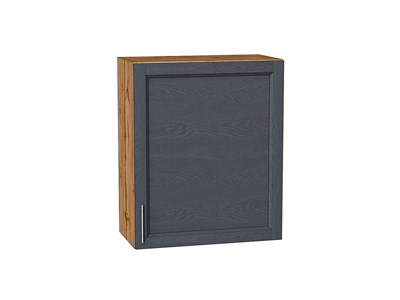 Шкаф верхний с 1-ой дверцей Сканди Дуб Вотан, Graphite Softwood, 720, 600 В*Ш*Г 716*600*320, фасад МДФ  Graphite Softwood, корпус  Дуб Вотан ms2510VVT_62908