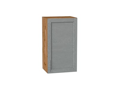 Шкаф верхний с 1-ой дверцей Сканди Дуб Вотан, Grey Softwood, 720, 400 В*Ш*Г 716*400*320, фасад МДФ  Grey Softwood, корпус  Дуб Вотан ms2510VVT_62896